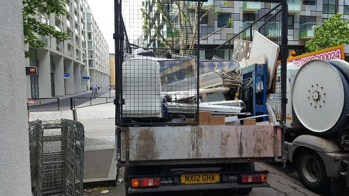 Bounds Green team clearing builders waste
