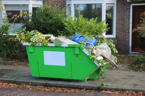 Satisfied clients after Bounds Green house clearance